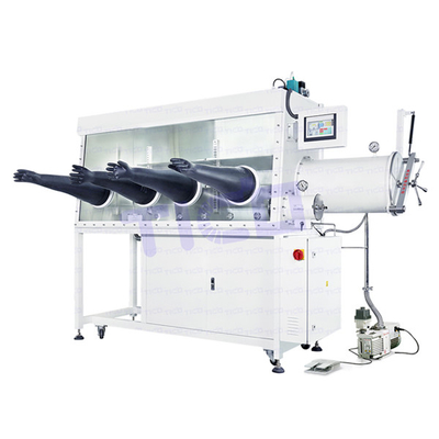 comprar 2 estações de trabalho de laboratório caixa de luvas câmara de vácuo controle PLC online manufacture