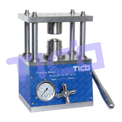 comprar CR20xx Equipamento de montagem de células de moedas Máquina de moagem hidráulica de células de moedas online manufacture