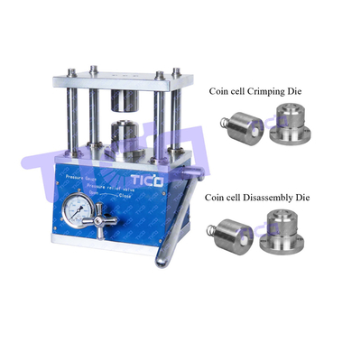 comprar Máquina de friso hidráulica do manual do equipamento de laboratório da pilha da moeda da série de CR20xx online manufacture