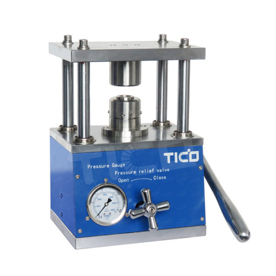 Manual de equipamento de laboratório de células de moedas CR20XX Máquina de moagem de células de moedas 5,5 kg