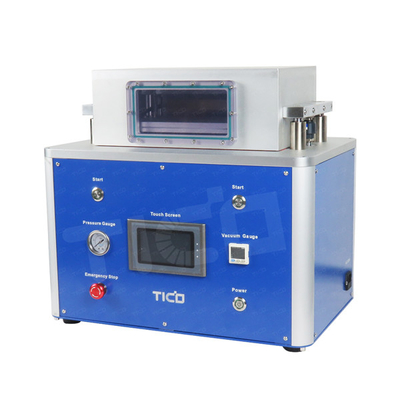 0.7Mpa Pouch Cell Sealer Máquina de vedação de laboratório ajustável de 1000W secundária