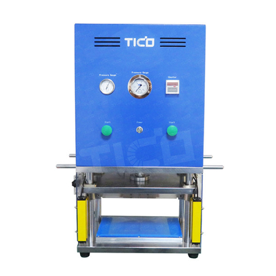 Equipamento de laboratório de células de saco semi-automático de corte de elétrodo manual AC110 220V Opcional