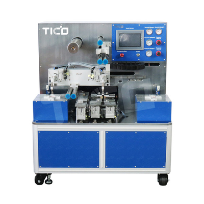 Equipamento de laboratório de células de bolsa de 150x150mm 1KW Máquina de empilhamento semi-automático 350kg