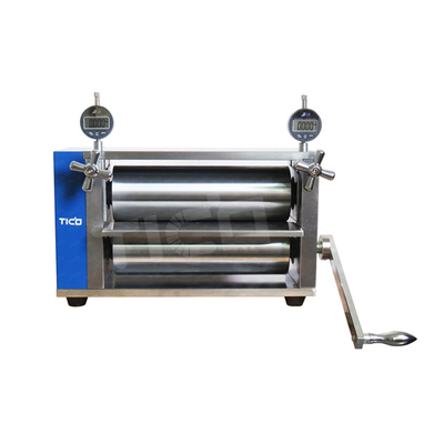 Máquina de Calendário de Bateria de Banco Máquina de Repressão de Rolamento Manual HRC62 200mm Largura
