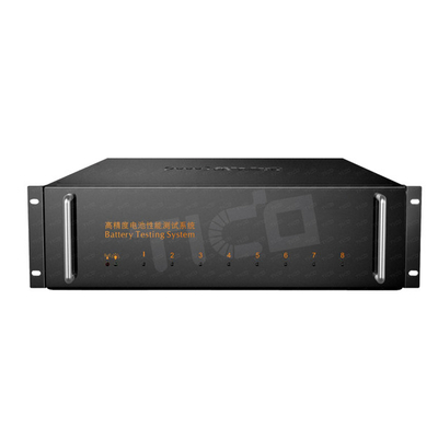 Equipamento de ensaio de baterias de 5V 5A 8 canais 4 gamas para P&D de laboratório