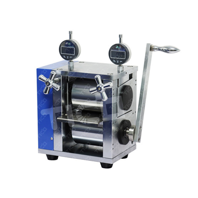 Eletrodo Máquina de Calendário de Bateria de Íons de Lítio 150 mm Equipamento de Prensa de Rolamento de Laboratório