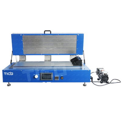 Máquina de revestimento de filme de vácuo de 800 mm de largura de bolsa de células de laboratório equipamento AC110V 220V