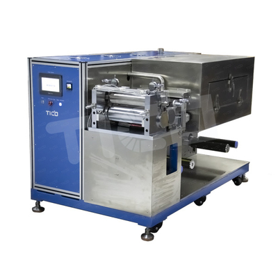 Equipamento de revestimento de película de rolos para rolos para fabricação de eletrodos de pilhas de lítio