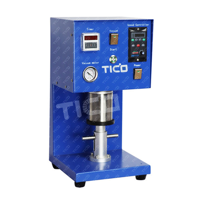Máquina de mistura a vácuo de lodo de eixo único de laboratório 150 ml para pesquisa de baterias
