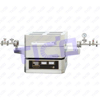 Forno de tubo de laboratório de zona única AC220V 3KW 53x1000mm