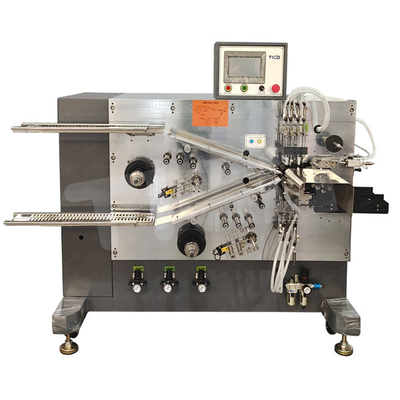 Equipamento de laboratório de células cilíndricas semiautomáticas Bateria de íons de lítio Máquina de enrolar eletrodos