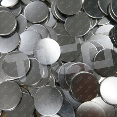16.2*0.5mm Materiais da bateria CR20xx Série Cell Spacer 100 Pcs por embalagem