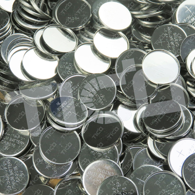 Materiais de bateria de 20 mm CR2016 Caixa de célula de moeda SUS 304 aço inoxidável