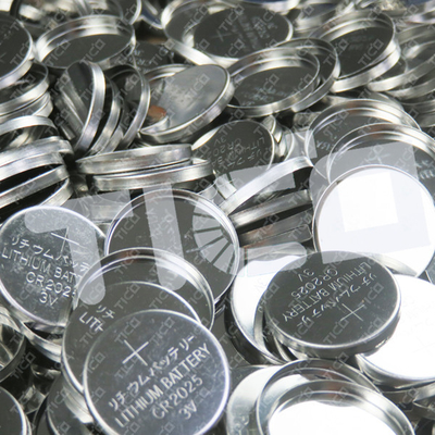 CR2025 Materiais da bateria 16 mm Caixa de células de moedas SUS 304
