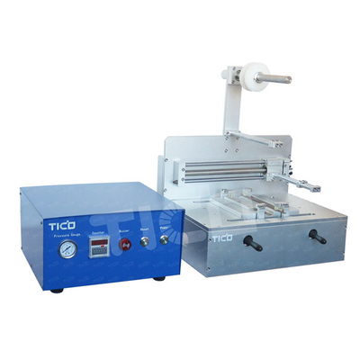 Máquina de empilhamento de eletrodos de equipamento de laboratório de células de bolsa de 300 mm 0,7Mpa