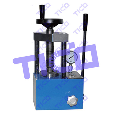 Máquina de prensagem hidráulica de laboratório de 5 toneladas