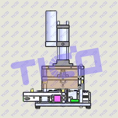 Máquina automática de acoplamento de baterias de células cilíndricas para linha piloto de iões de lítio de laboratório