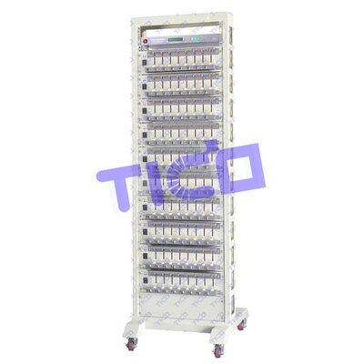 Máquina de teste de bateria de 80 canais 5V 6A com saída de três faixas