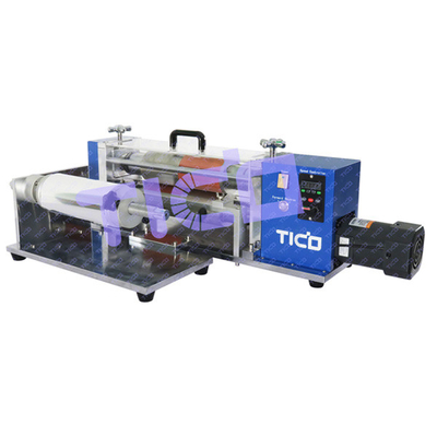 Máquina de corte de elétrodos de bateria semiautomática Laboratório com enrolador e desenrolador