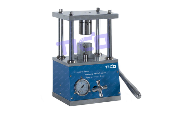 Máquina de vedação de célula cilíndrica hidráulica com capacidade de 25 kg
